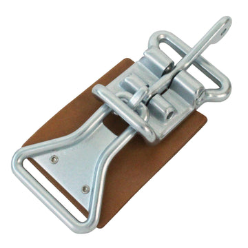 1.75 Inch Center Latch with Link and Leather Pad