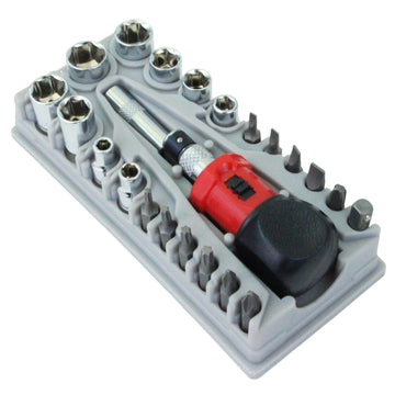 Boxer 24-Piece Compact Ratchet Tool Set for Dynamic Precision - 0