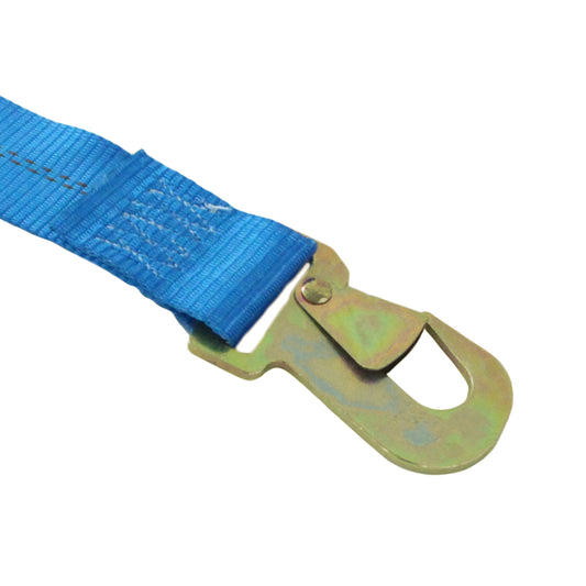 Boxer SecureHaul 2" x 10' Wheel Bonnet Tire Holder: 5,000 lbs. Breaking Strength, Ratchet Extension and Dual Flat Snap Hooks