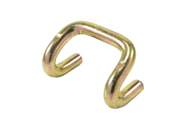 2 Inch 11,000 Pounds Curtain Side Rave Hook, Yellow Chrome Coating